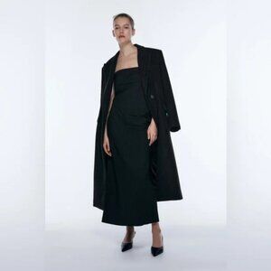 Zara Studio Pinstripe Dress Limited Edition M